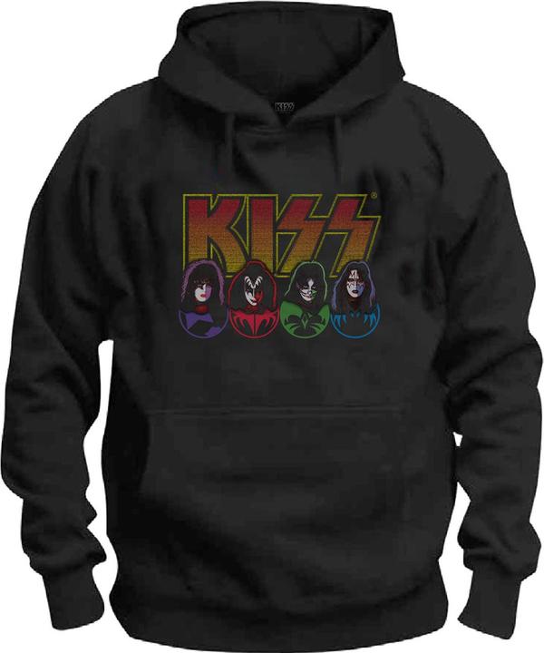 Produktbild KISS Logo, Faces & Icons (Hoodie) (L)