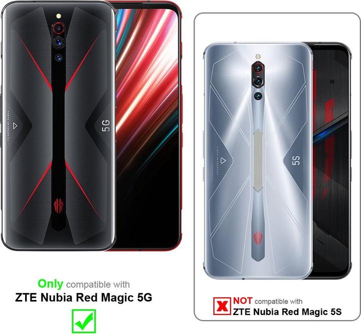 Produktbild Cadorabo Universale Schutzhülle Tasche mit Gürtelclip (ZTE Nubia Red Magic 5G)