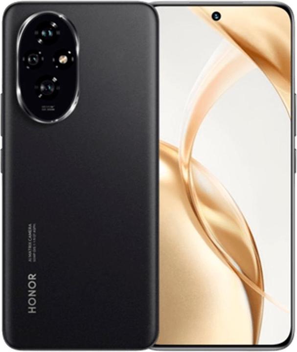 Image du produit Honor 200 (256 Go, Noir, 6.70", Double SIM, 50 Mpx, 5G)