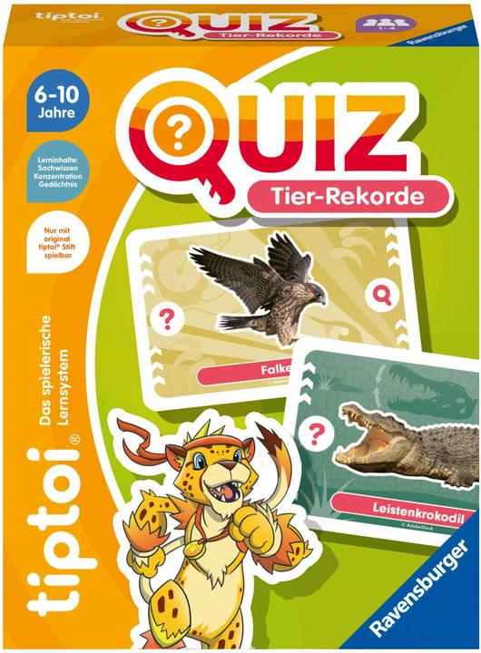 tiptoi Quiz record animali (Tedesco)