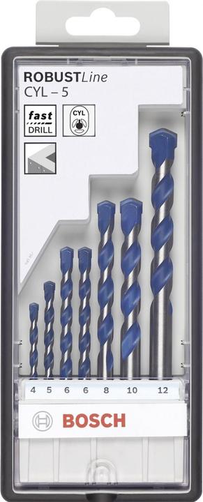 Actual product image Bosch Professional Zubehör Tungsten carbide Concrete twist drill- (4, 5, 6, 8, 10 mm)