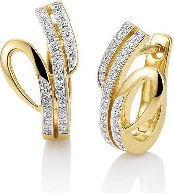 Actual product image Breuning EAR CUTLERY - BRILL. 0,156 Ct. H/si (585, - Gold)