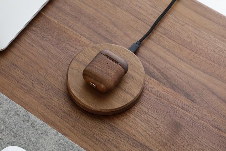 Immagine prodotto Oakywood Custodia per AirPods - Custodia in legno per cuffie AirPods - Noce / AirPods 1/2 - Legno di quercia (Borsa per cuffie)