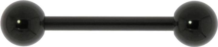 Produktbild Bijouteria Zungenpiercing (Chirurgenstahl 316L, PVD Beschichtung (schwarz))