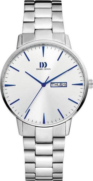 Image du produit Danish Dänisches Design Akilia Watch - Dänisches Design Männer Uhr - Silber - Durchmesser 41 mm - Farbbesch (41 mm)