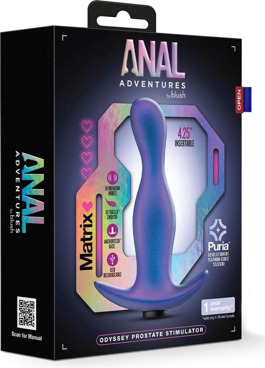 Immagine prodotto Blush Stimolatore prostatico per avventure anali matrix odyssey space age blu