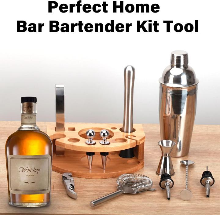 Immagine prodotto Aokito Set di shaker per cocktail (Set da cocktail)