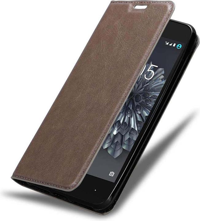 Immagine prodotto Cadorabo Copertina magnetica invisibile del libro (BQ Aquaris X5 Plus)