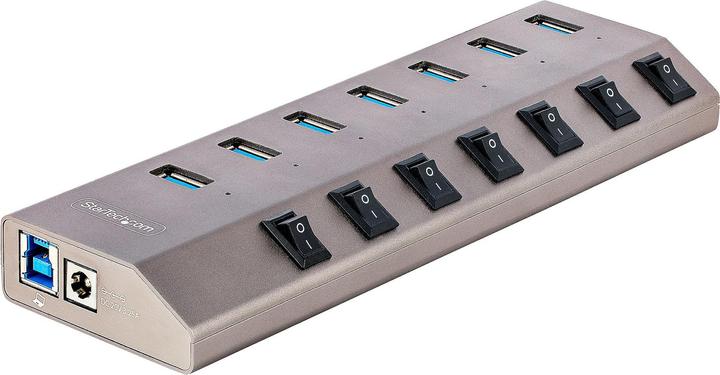 Actual product image StarTech com 5G7AIBS-USB-HUB-EU, USB 3.2 Gen 1 (3.1 Gen 1) Type-B, USB 3.2 Gen 1 (3.1 Gen 1) Type-A (USB-C, 7 Ports)