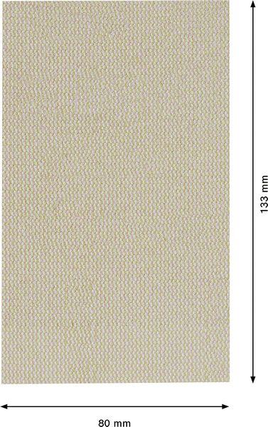 Image du produit Bosch Professional Zubehör EXPERT M480 Filet abrasif, 80 x 133 mm, G 180, 50 pièces (180)
