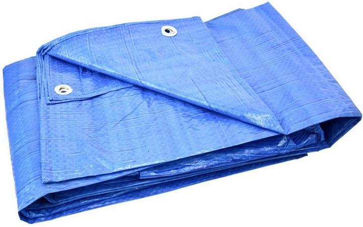 Produktbild GEKO PP/PE Abdeckplane wasserdicht STANDARD blau, 12x18m