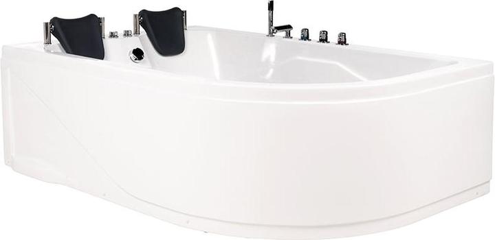 Actual product image Home Deluxe Whirlpool bath 2 persons DOLPHIN (right) - 180x120x65cm (120 cm, 180 cm)