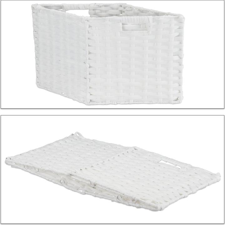 Actual product image Relaxdays 2x Storage-Baskets (2 x, 32 x 30 x 31 cm)