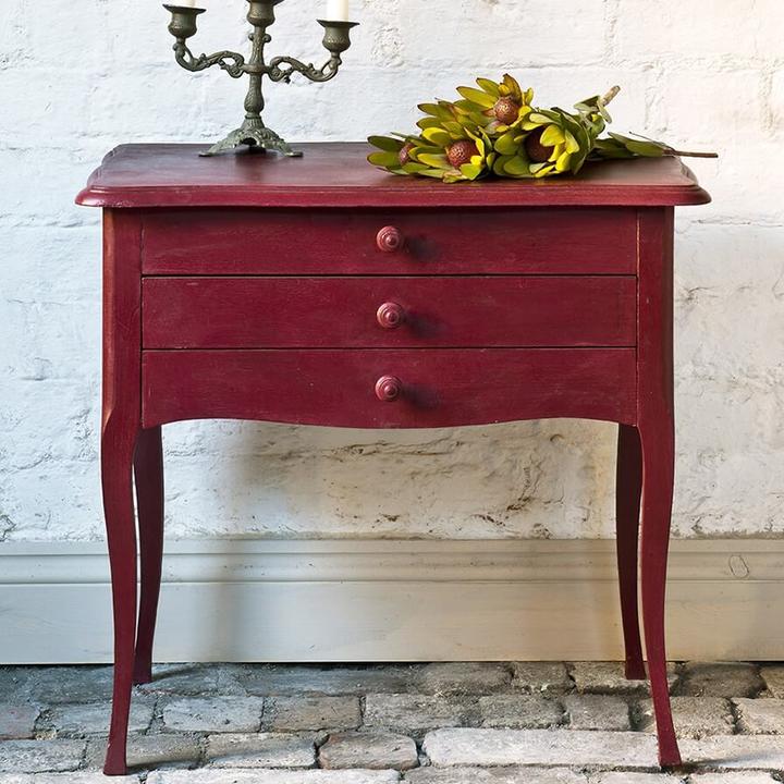 Actual product image Annie Sloan Chalk paint Burgundy litre (Burgundy, 1000 ml)