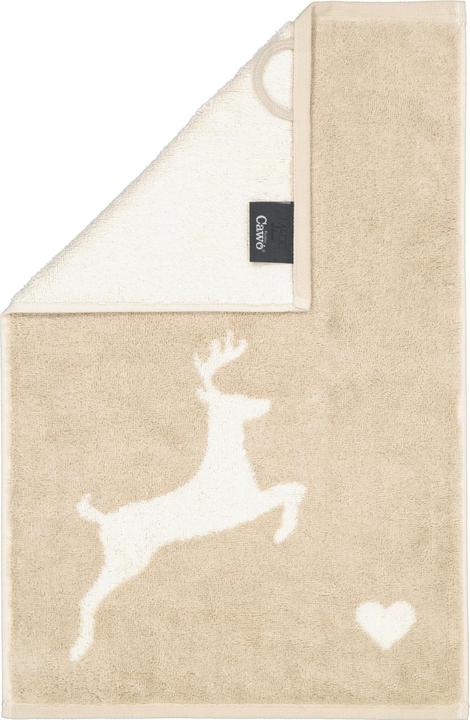 Immagine prodotto Cawö Handtücher Alpenchic Hirsche (30 x 50 cm)