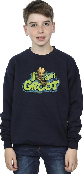 Produktbild Guardians Of The Galaxy I Am Groot Jumping Sweatshirt Jungen (104)