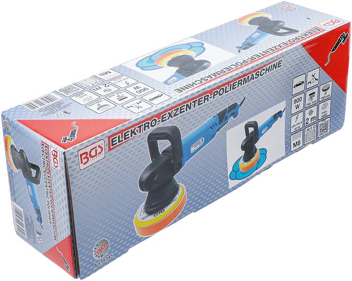 Actual product image BGS Electric eccentric polishing machine (Eccentric polisher, 900 W)