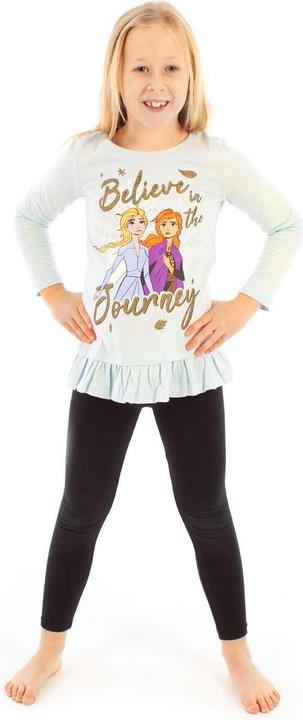 Produktbild Disney Frozen Believe In The Journey TShirt Rüschen Mädchen (128)
