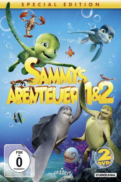 Les aventures de Sammy 1 & 2 (DVD, 2012, Allemand)