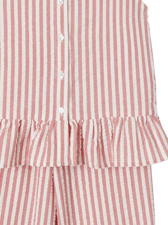 Actual product image Vertbaudet Girls' set: blouse & 7/8 trousers (158)