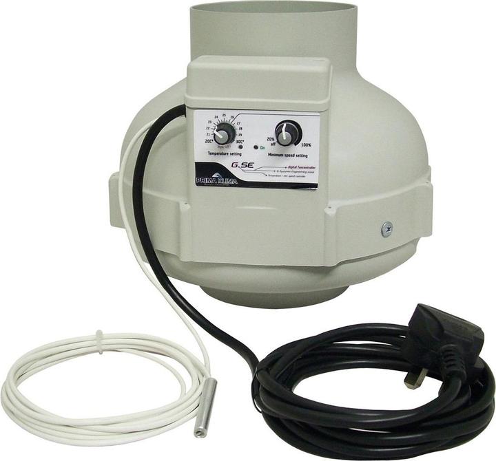 Image du produit Prima Klima Ventilateur tubulaire PK125CRTL