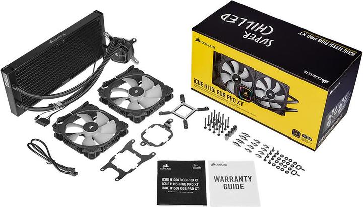 Actual product image Corsair H115i RGB PRO XT