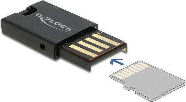 Actual product image Delock USB 2.0 Card Reader for Micro SD memory cards (USB 2.0)