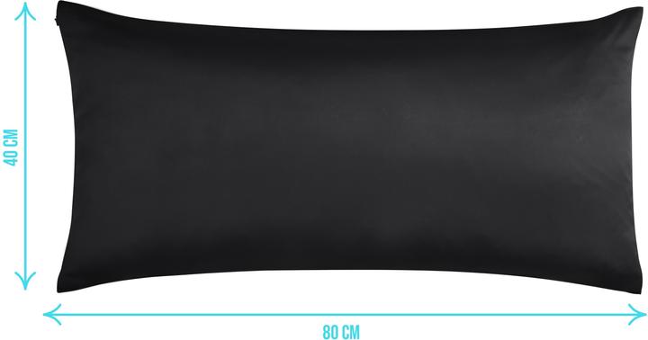 Image du produit Aspero 2x Satin Housses de coussin 40x80 cm Alia - 9067 (Taie d'oreiller, 40 x 80 cm)