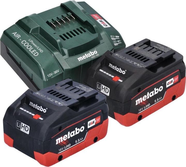 Immagine prodotto Metabo MS 18 LTX 15 Seghetto a batteria 18 V 15 cm 5 m/s + 2x batteria 5,5 Ah + caricatore + metaBOX (Sega a catena a batteria)