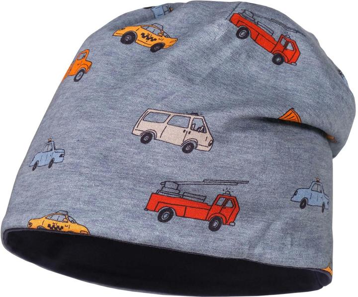 Actual product image Maximo Mütze Beanie reversible Cars Gr. 47 - 49 (47 - 49)