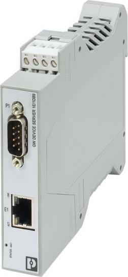 Actual product image Phoenix Contact Contact GW DEVICE SERVER 1E/1DB9 Interface converter 30 V/DC