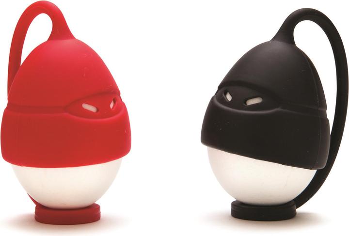 Actual product image Monkey Business Egg Ninjas black &red