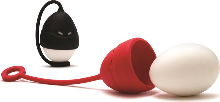 Actual product image Monkey Business Egg Ninjas black &red