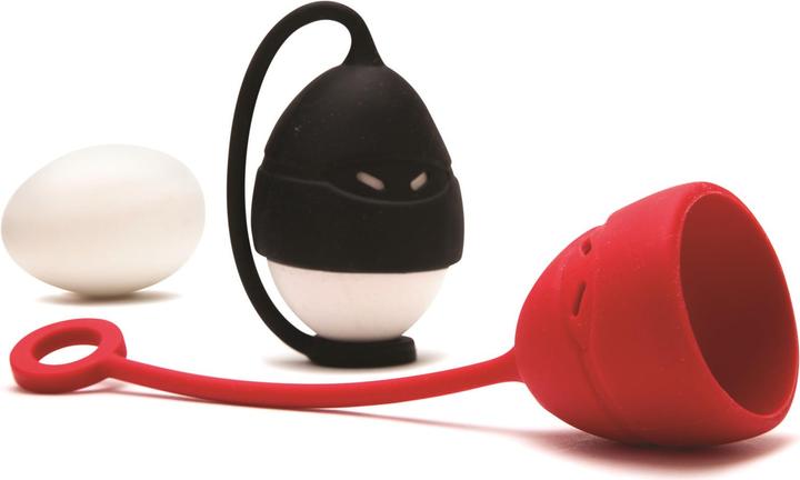 Actual product image Monkey Business Egg Ninjas black &red