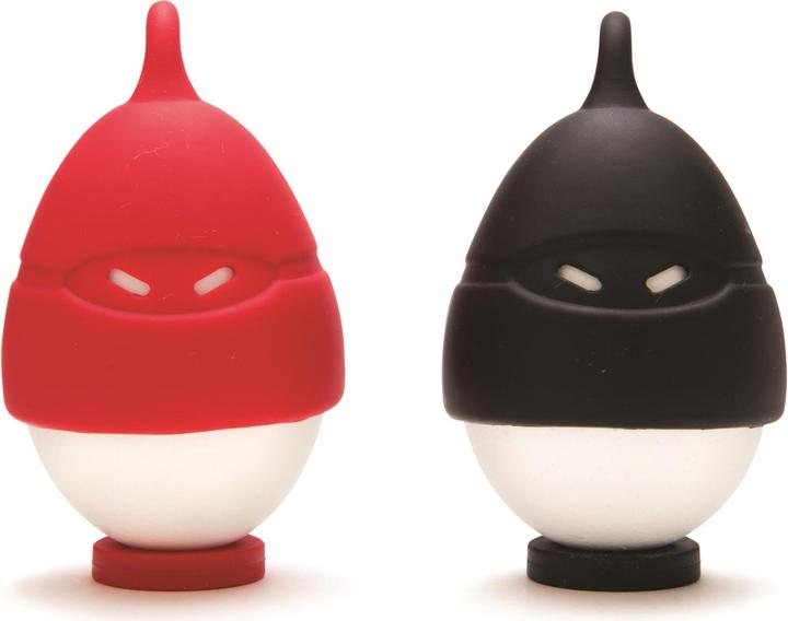 Actual product image Monkey Business Egg Ninjas black &red