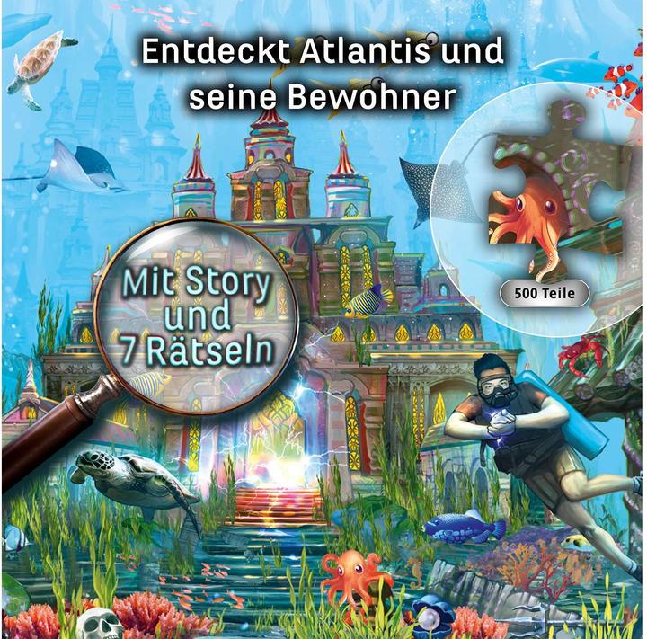 Image du produit Kosmos EXIT® - Le puzzle La clé de l'Atlantide (500 pièces)