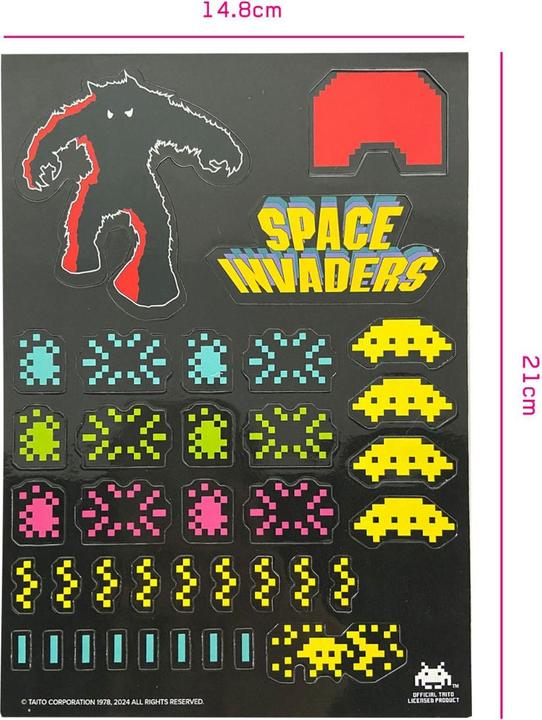 Produktbild Space Invaders Magnetic Pins