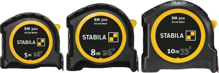 Produktbild Stabila Taschenbandmass BM 300, cm/inch-Skala (cm)