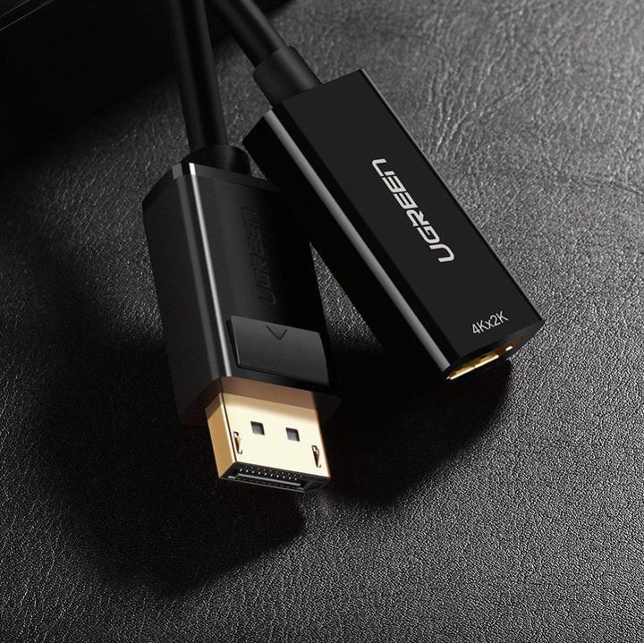 Produktbild Ugreen Display Port auf HDMI Adapter Konverter 1080P mit Audio (25 cm)