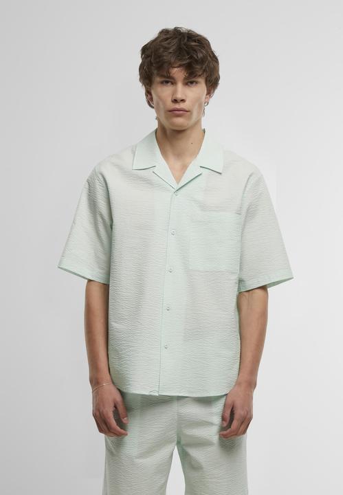 Immagine prodotto Urban Classics Camicia a maniche corte in seersucker rilassata - 140935 (L)