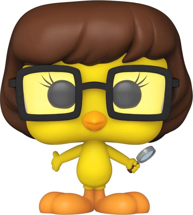 Actual product image Funko POP Looney Tunes Tweety Bird as Velma Dinkley