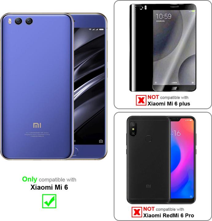 Produktbild Cadorabo Vollbild Displayschutzglas (3 Stück, Xiaomi Mi 6)