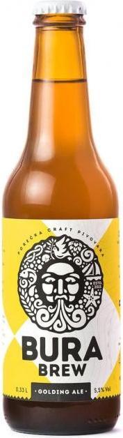 Bura Brew GOLDING ALE cassa 24 x 330 ml / 5,5% Croazia (24 x 33 cl)