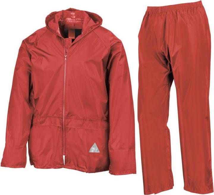 Actual product image Regatta Unisex Adult Waterproof Jacket And Trousers Set (L)