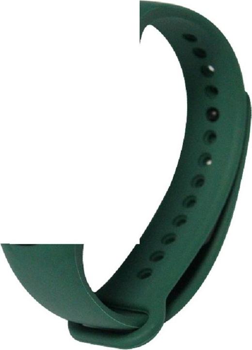 Produktbild Devia band Deluxe Sport für Xiaomi Mi Band 5/ Mi Band 6/ Mi Band 7 ink green (Soft-Touch Silikon)
