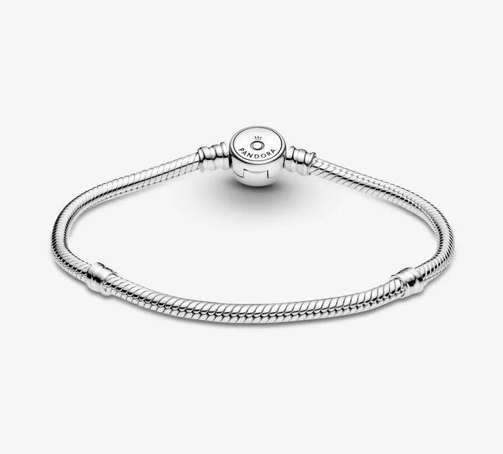 Immagine prodotto Pandora Bracciale con chiusura a disco a catena di serpente (20 cm, Sterling silver)