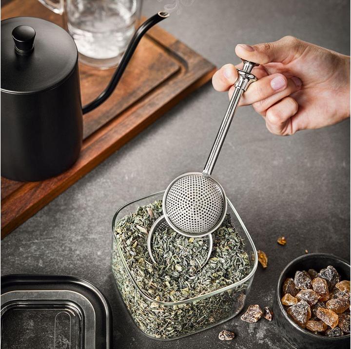 Image du produit GEFU Teefilter T-Ball Silber, Material: Edelstahl, Kunststoff