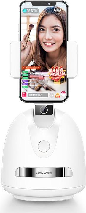 Image du produit Usams Support de suivi de visage intelligent - Blanc