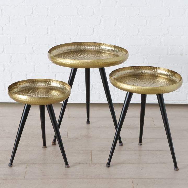 Produktbild Boltze Home Boltze Shinah Tisch Eisen gold 43 cm (43 x 43 x 43 cm)