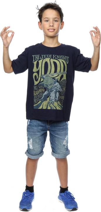 Produktbild Star Wars Yoda Rock Poster TShirt Jungen (140, 146)
